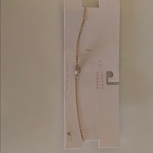 LAUREN CONRAD gold choker necklace